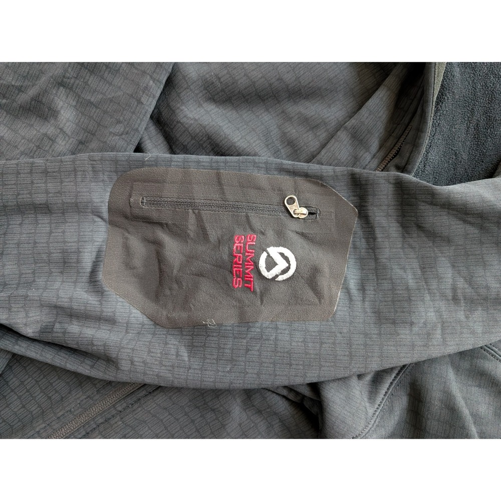 The North Face AA5J Summit Series Windwall Jacket Mens L Polyester Black Fleece - Picture 9 of 9
